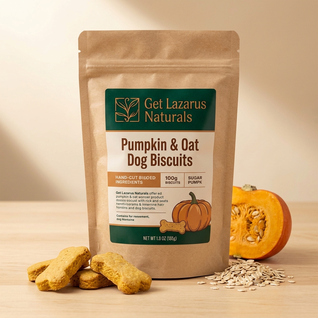 Pumpkin & Oat Dog Biscuits - Image 4