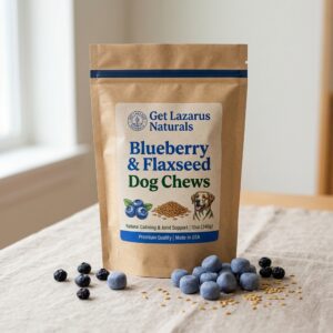 Blueberry & Flaxseed Dog Chews